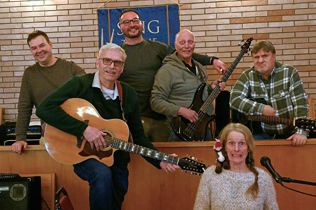 Slide Arrow to Left to See Our Worship Rehearsals Behavior!